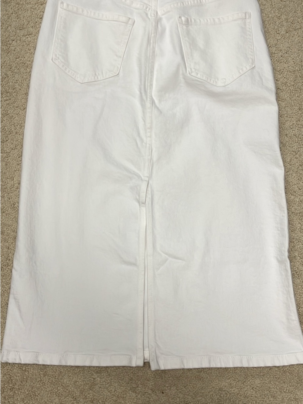 Banana Republic Factory White Pencil Skirt